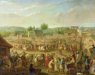 Der Jahrmarkt in Quimper, 1810